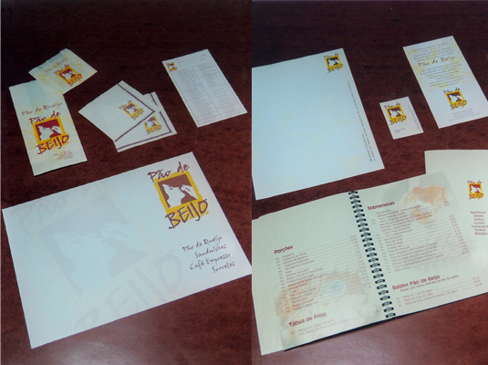 Design Grfico, Catlogos e Papelaria - Papelaria Po de Beijo