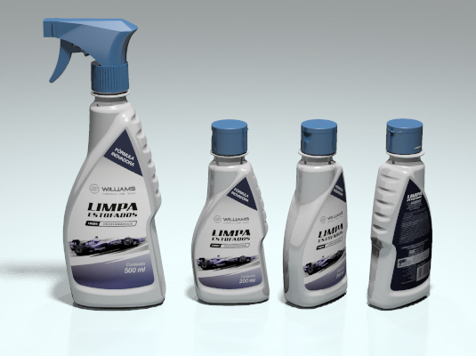 Design de Produto, Embalagem - Frasco em PET para produto automotivo