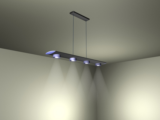 Design de Produto, Conceitual, Iluminao - Luminria LumiElipse modelo 3d