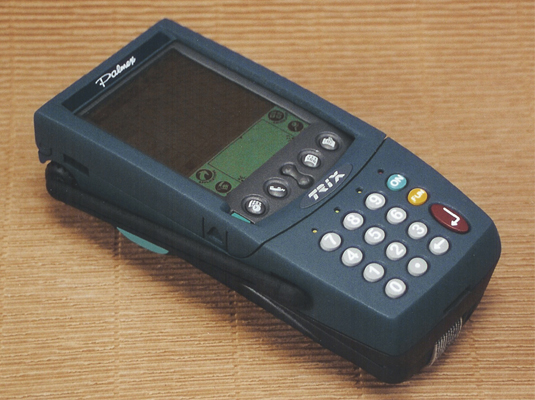 Design de Produto, Eletrnico - Coletor e transmissor de dados para PDAs, Trix 